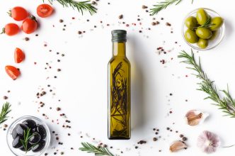 Organic olive oil concept